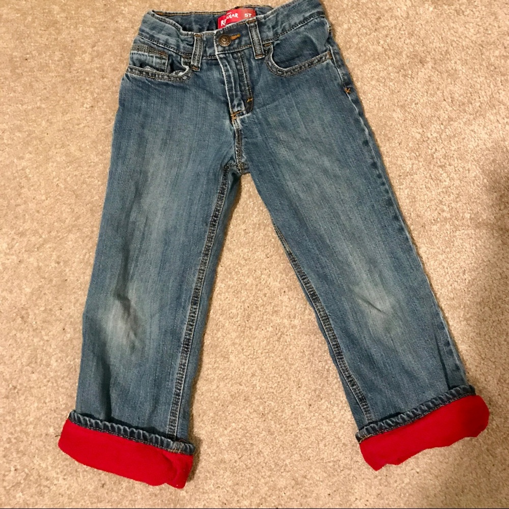Fabulous Fleece Lined Jeans w/ Adjustable Waist